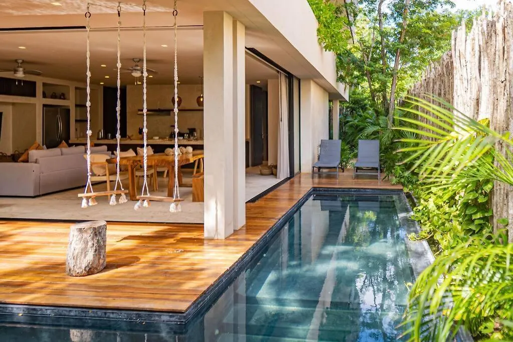 شقة Essentia Luxury Jungle 2Br With Private Pool تولوم