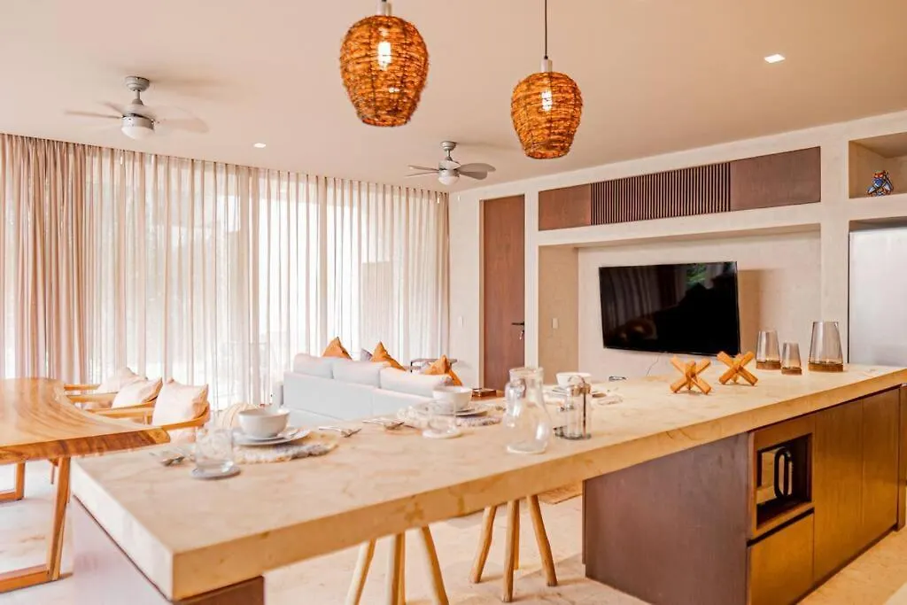 شقة Essentia Luxury Jungle 2Br With Private Pool تولوم