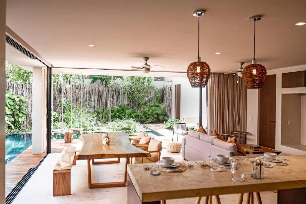 شقة Essentia Luxury Jungle 2Br With Private Pool تولوم 0*,